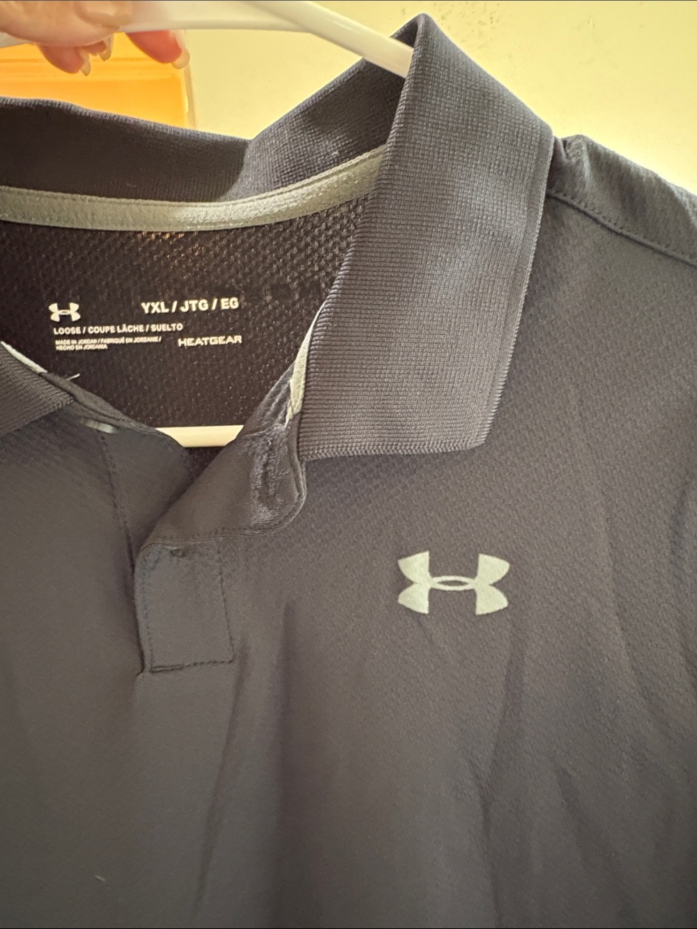 Under Armour Black Men's Performance Polo